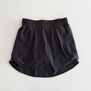 lululemon hotty hot skirt black